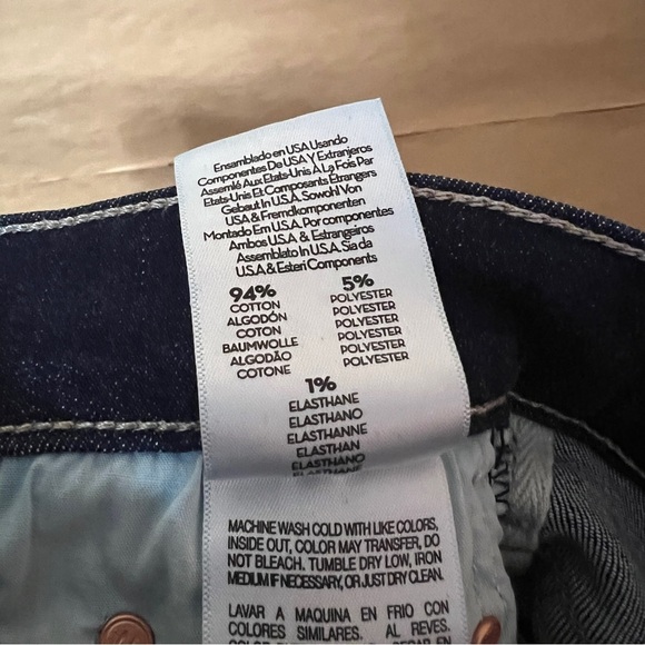 Mother | The Insider Crop Step Fray Off Limits Jeans High Rise Flare Size 25 - Picture 14 of 14